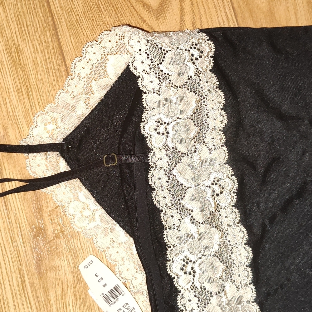 Y2K Victoria's Secret NWT Lace Trim Cami Tank, sz. S - Picture 7 of 12